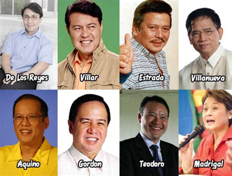 list of presidential candidates 2010 philippines